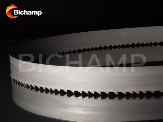 Solid Large Carbide Tooth Bandsaw Blade Multi Chip 67mm Maximum