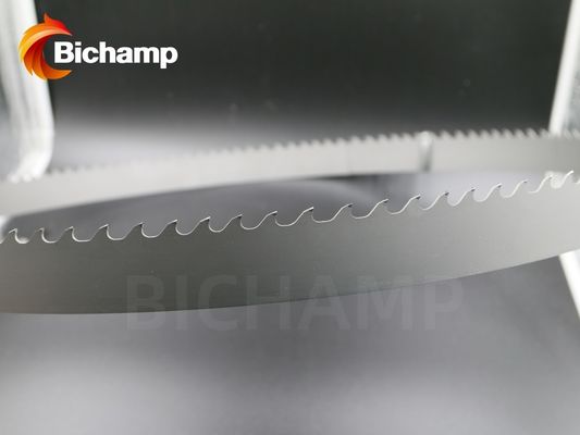 Precision Aluminum Cutting Bandsaw Blade Laser Welded Process