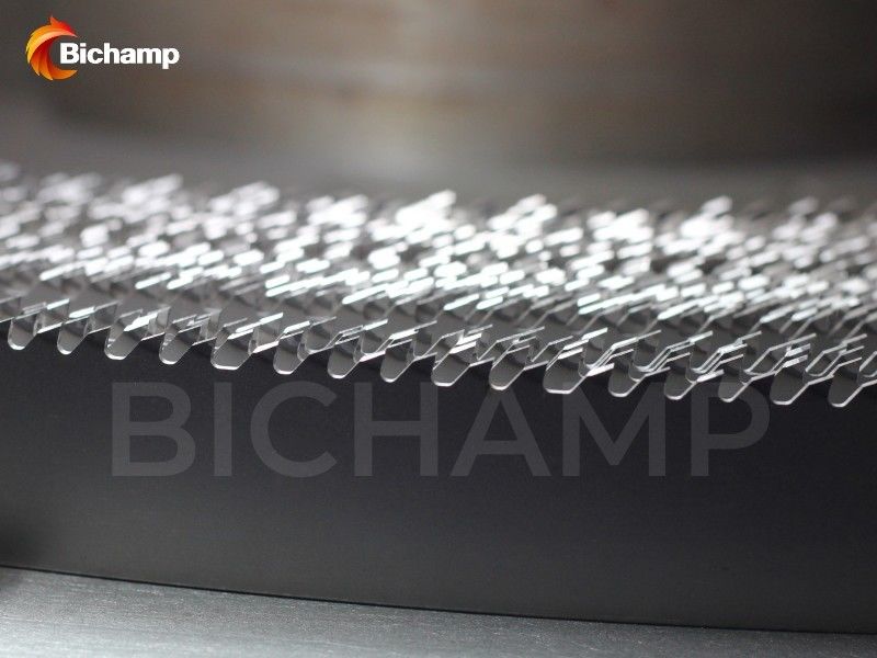Carbide Horizontal Bandsaw Blades Industrial Teeth Triple Chip Set