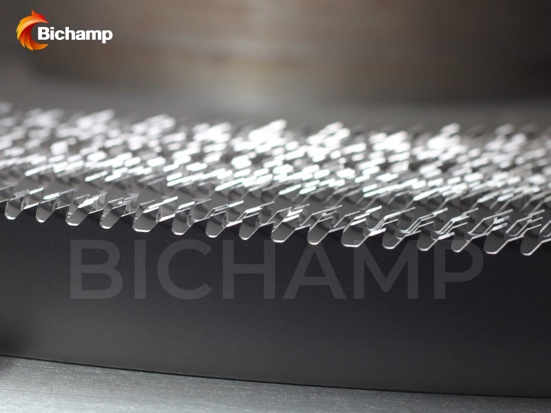 Carbide Horizontal Bandsaw Blades Industrial Teeth Triple Chip Set